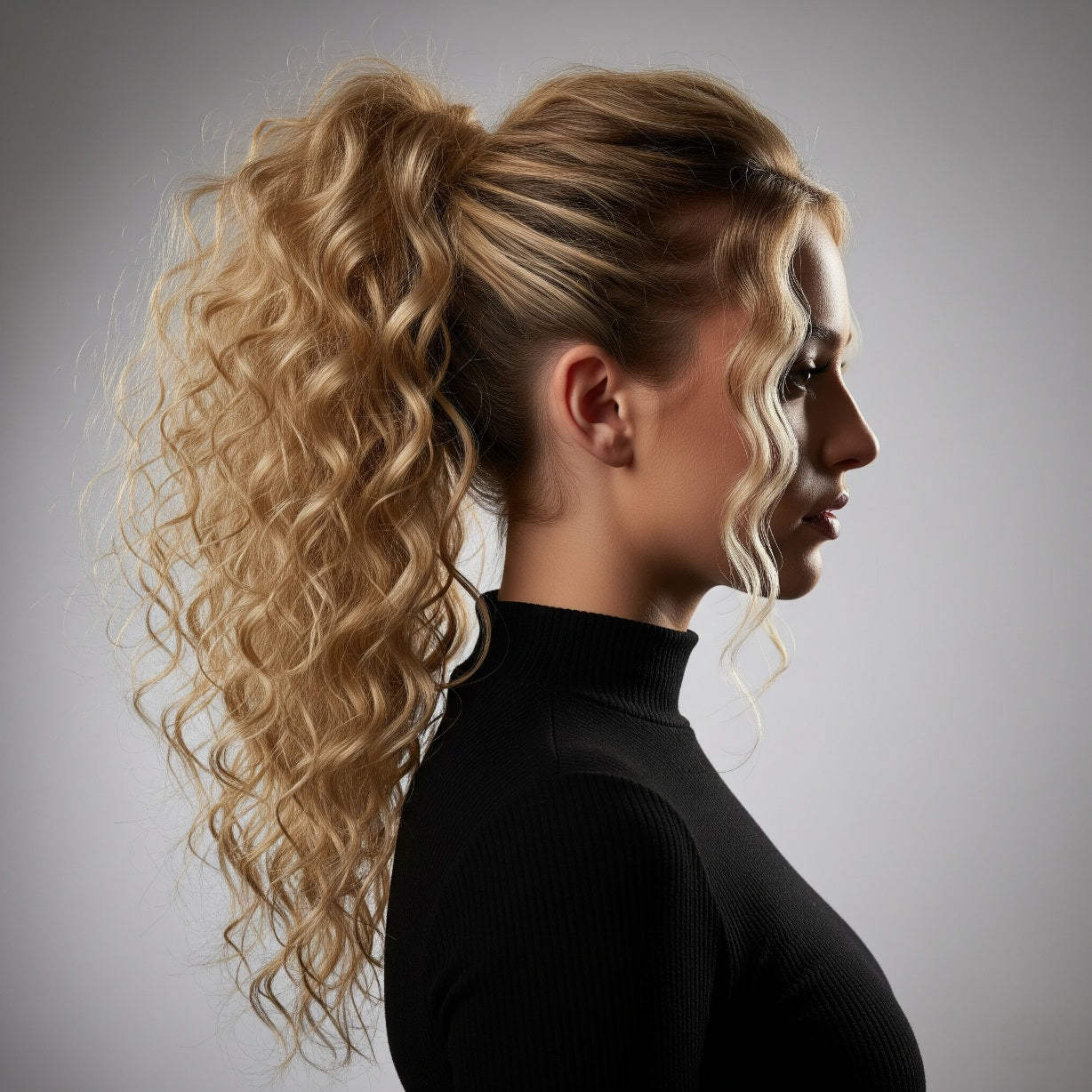 Curly Ponytail Hair Extensions | 100% Remy Human Hair | Perth, Australia