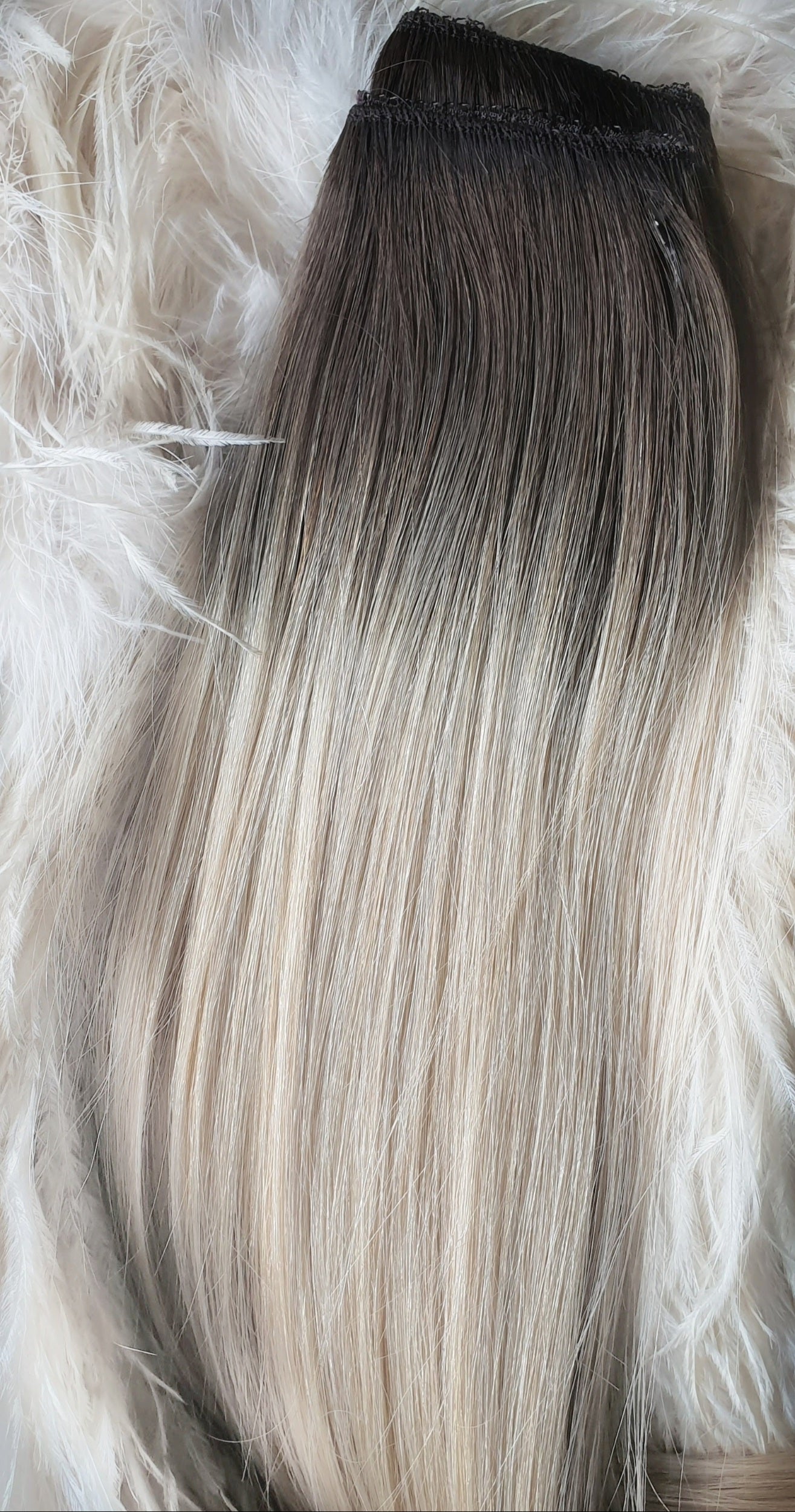 TRAMES CHEVEUX" 110G #4/18 Décoloration des Racines