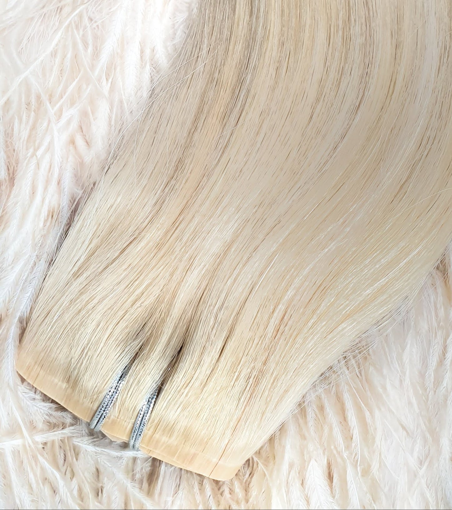 Extensions de cheveux à clips sans couture