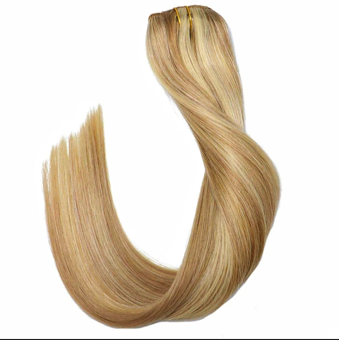 22" Balayage Clip-In Hair Extensions | 120g 100% Remy Human Hair
