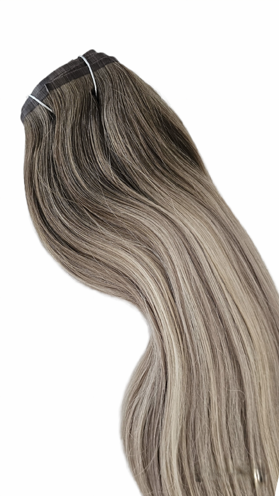 Extensions de cheveux à clips sans couture