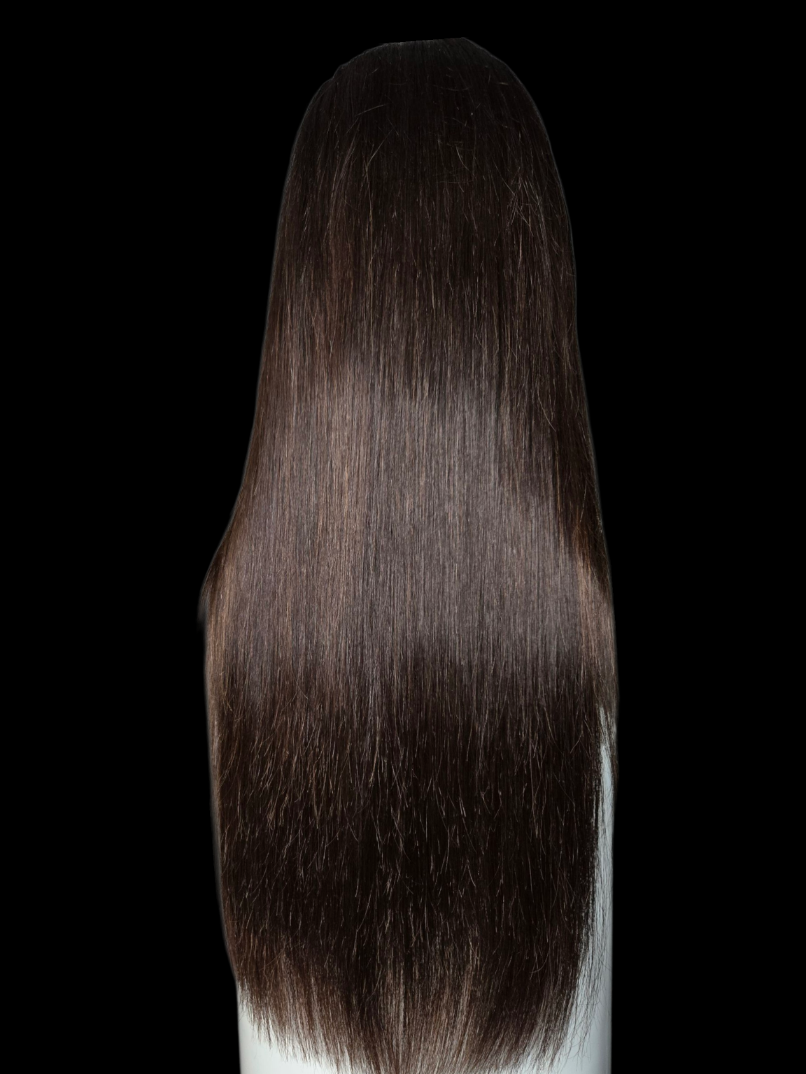 Coco - Luxurious Chocolate Brown Straight Lace Front Wig