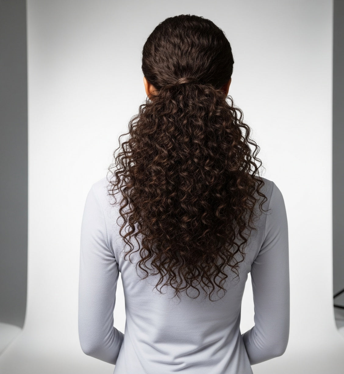 Afro Kinky Curly Ponytail Extension | Water Wave & Kinky Coily