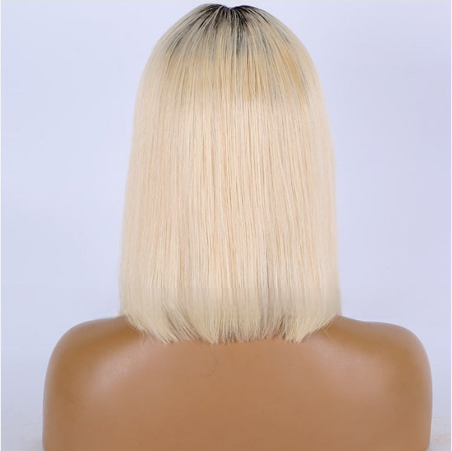 Dark Roots Blonde Hair 13"x4" Lace Front Wigs,