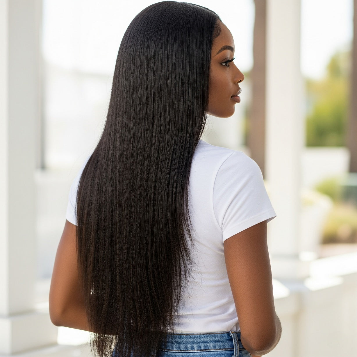 Natural Black Clip-in Hair Extensions Perth | Buy Online Australia