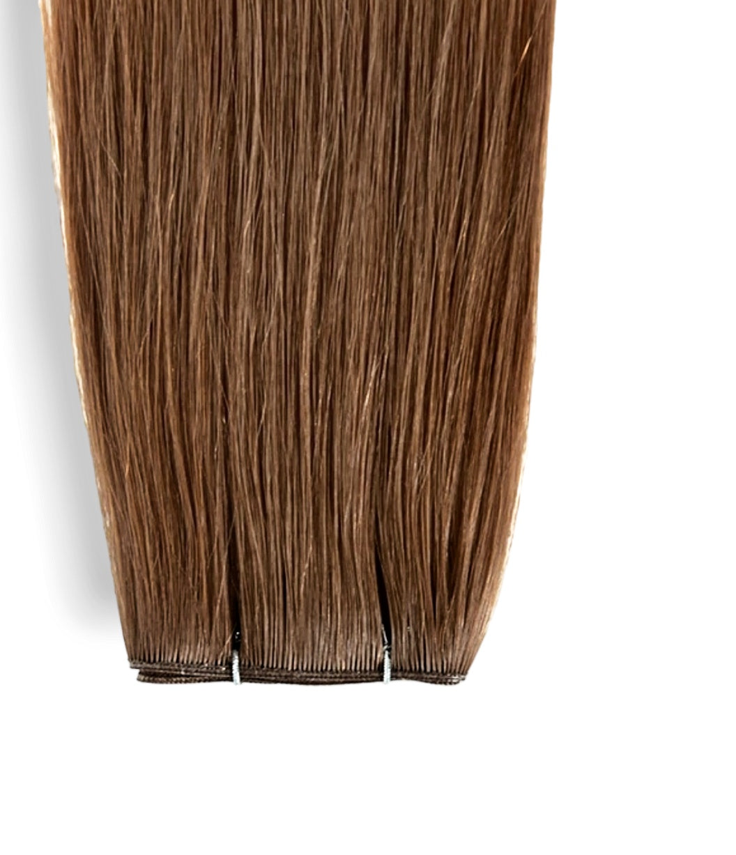 Extensions de cheveux en trame russe