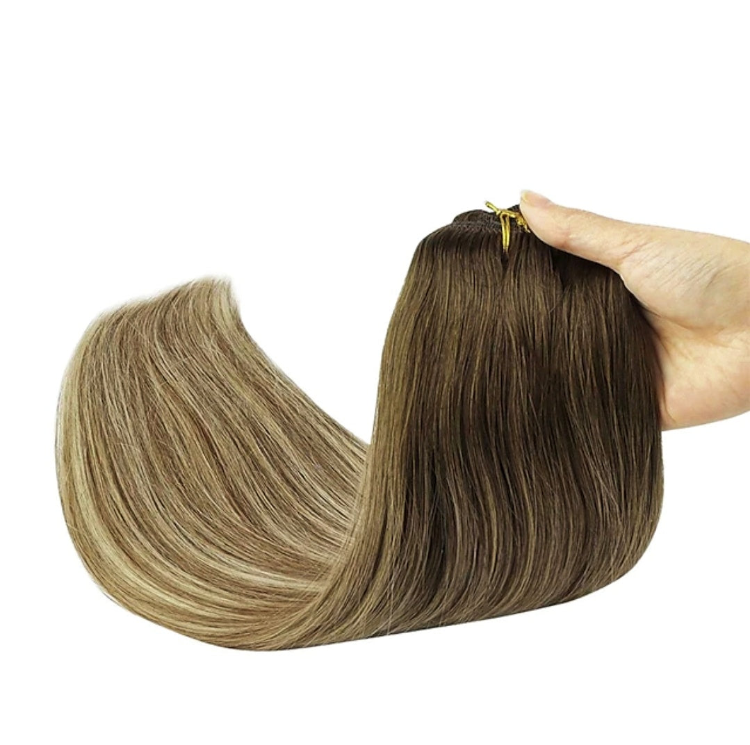 22" Balayage Clip-In Hair Extensions | 120g 100% Remy Human Hair