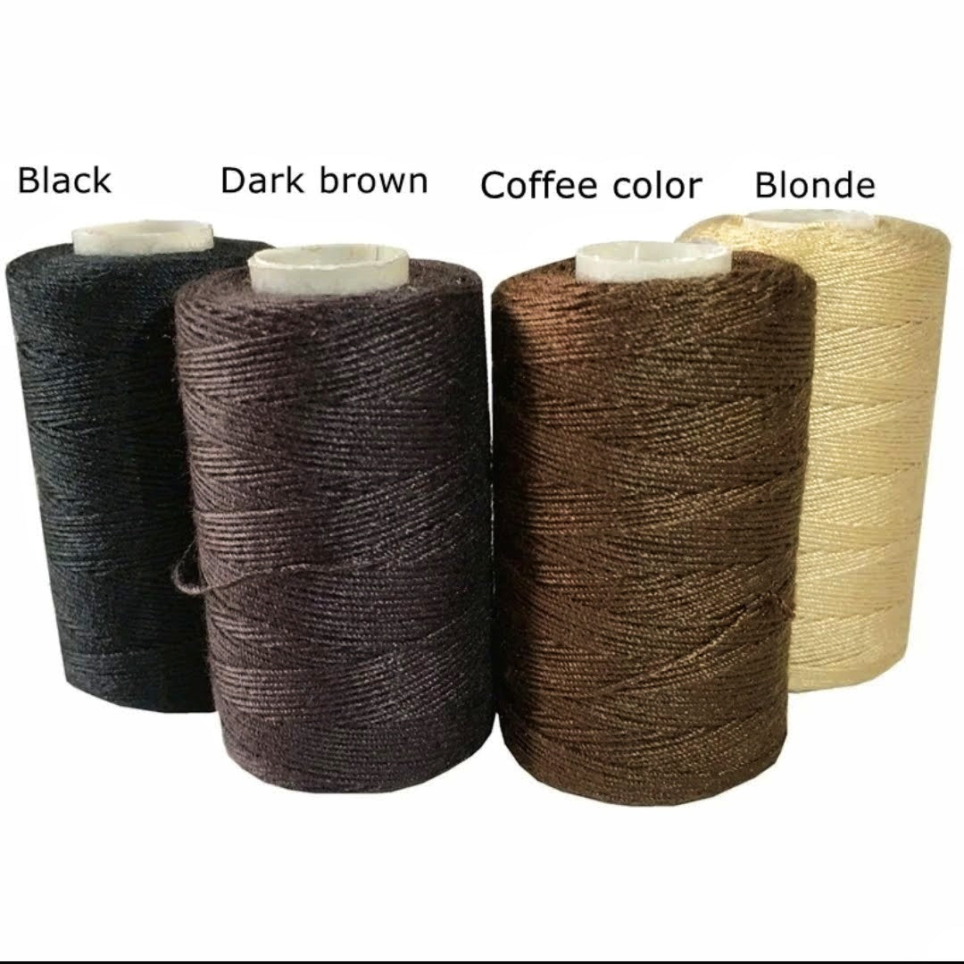 Cotton Thread for Weave Extensions | 100% Pure, Strong & Gentle Hol
