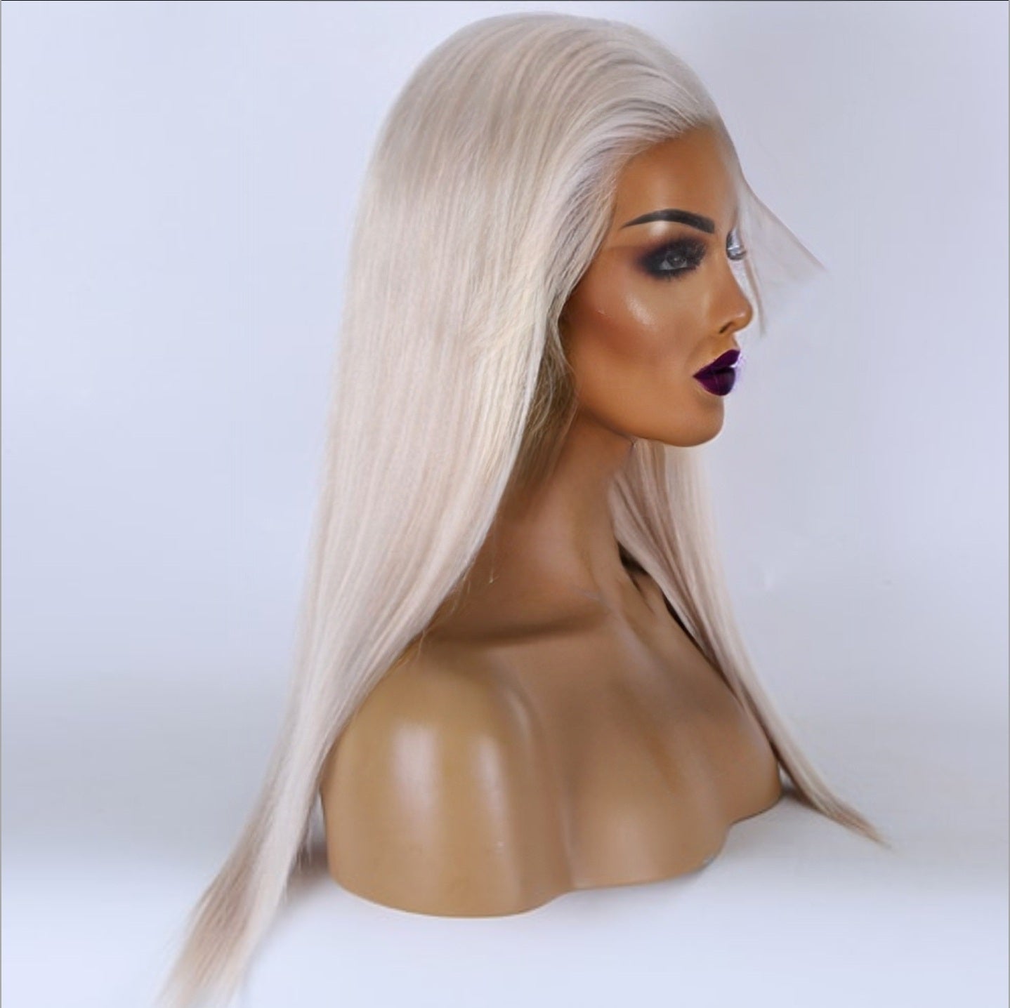 Aurore - Magnificent Ice Blonde Wig | 100% Virgin Human Hair Lace Top