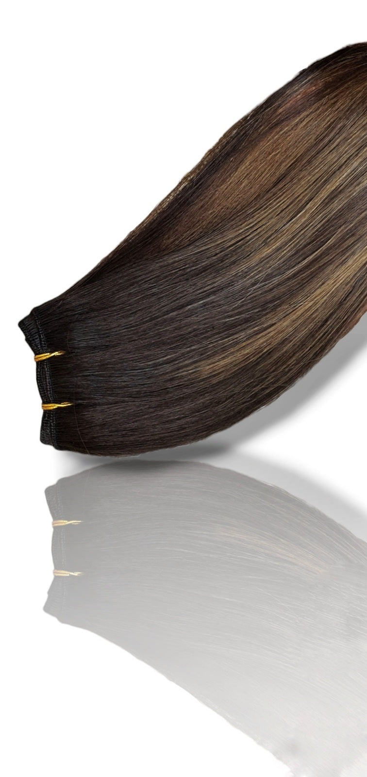 Balayage Weft Hair Extensions | 110G T2-4-8 Remy Human Hair