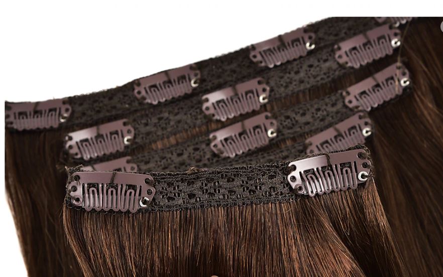 Clip-ins hair extensions Melbourne.