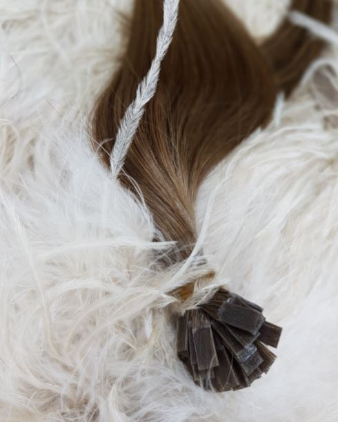 Flat Tip Hair Extensions | Keratin Bonded, Double Drawn Remy Hair