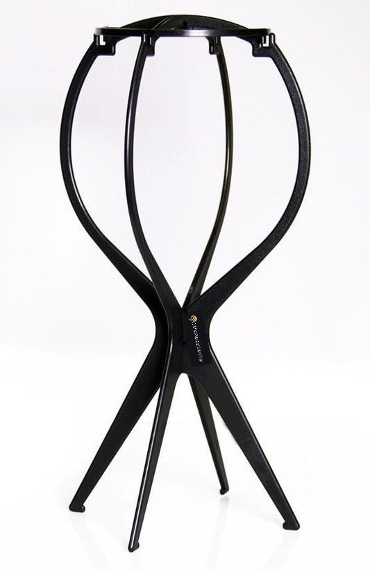 Foldable Wig Stand | Flexible Plastic Wig Holder