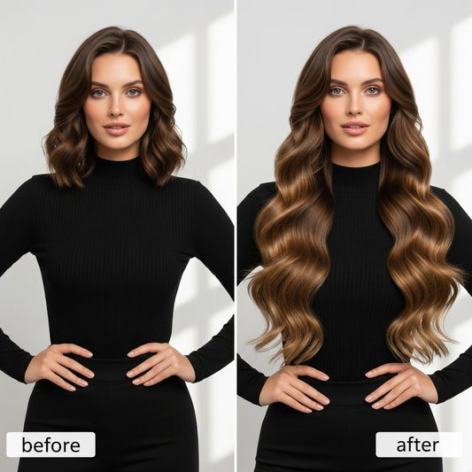 24" 150g Clip-In Hair Extensions in Perth | Australia