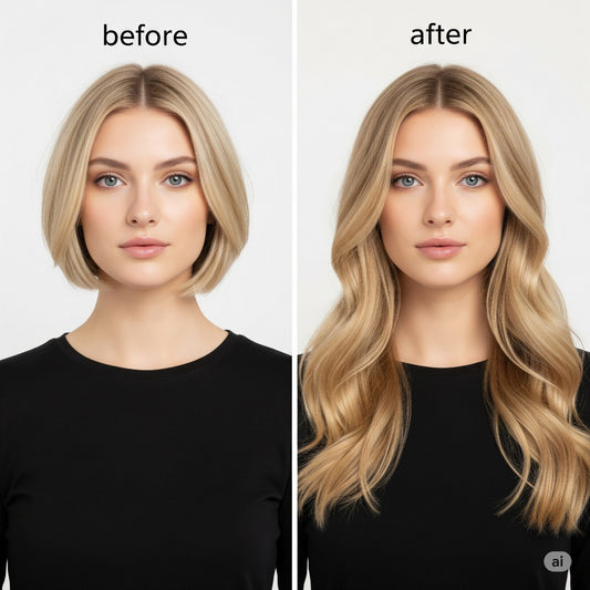 18-Inch Clip-In Extensions 120-gram | Australia & Perth
