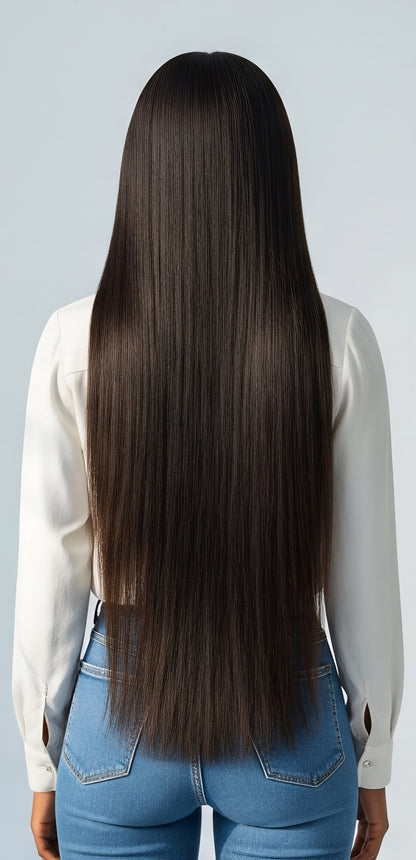 Natural Black Clip-in Hair Extensions Perth | Buy Online Australia