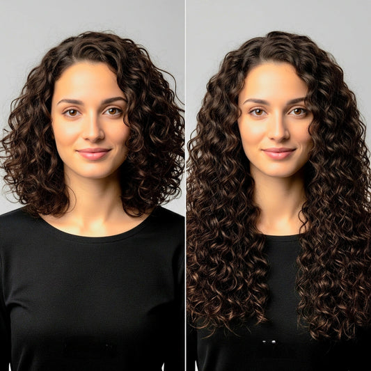 Italian Wave Human Hair Extensions - 2C Texture AU