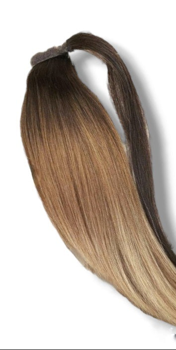 Premium Balayage & Mixed Colour Ponytail Extensions | 100% Remy Hair