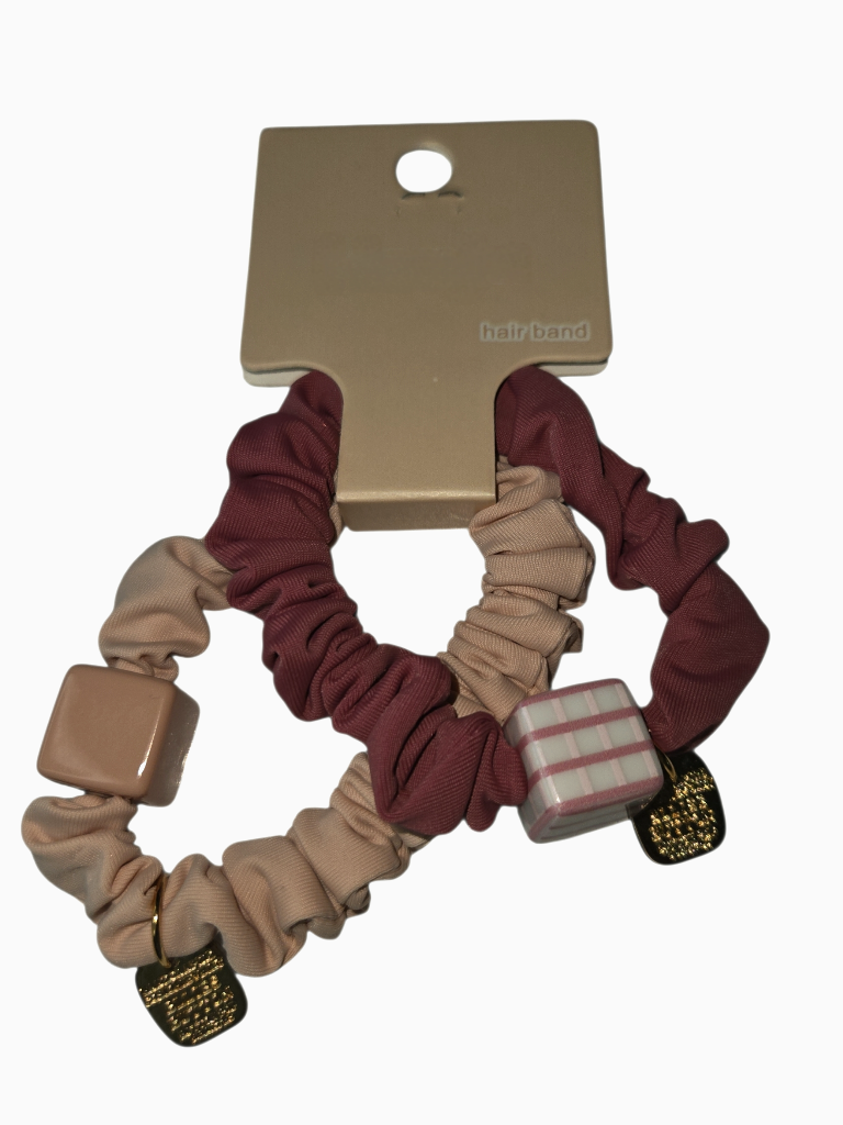 Anti-Breakage Charm Scrunchies | Decorative Fabric Hair Ties AU