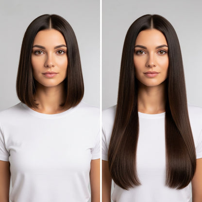 Natural Black Clip-in Hair Extensions Perth | Buy Online Australia