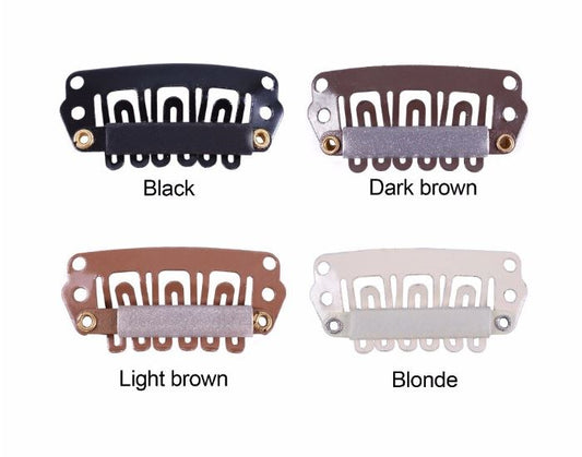 Hair Extension Clips - 10 Pieces