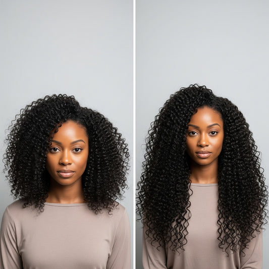 Afro Kinky Coily Clip-In Hair Extensions | Perfect for 3C & 4C Hair