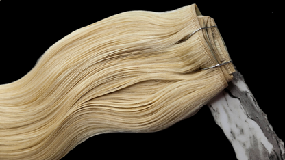 Extensions de cheveux hybrides à clips 150 grammes