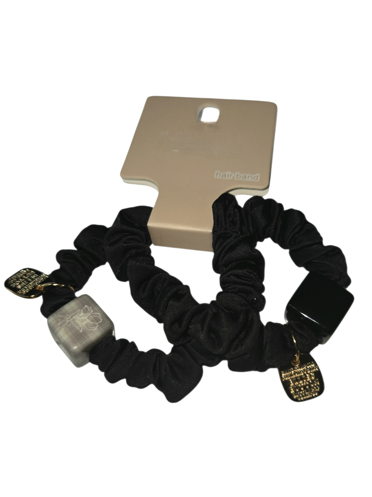 Anti-Breakage Charm Scrunchies | Decorative Fabric Hair Ties AU