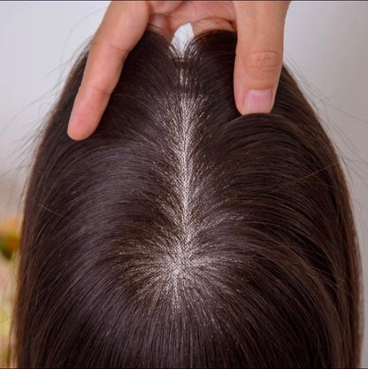 Large Base Monofilament Human Hair Topper | Shop Perth & Australia