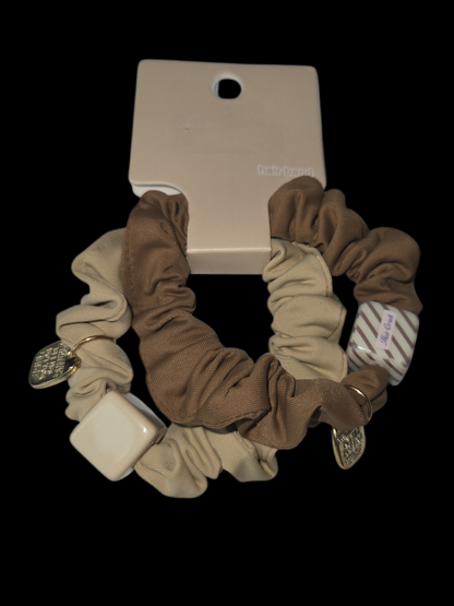 Anti-Breakage Charm Scrunchies | Decorative Fabric Hair Ties AU