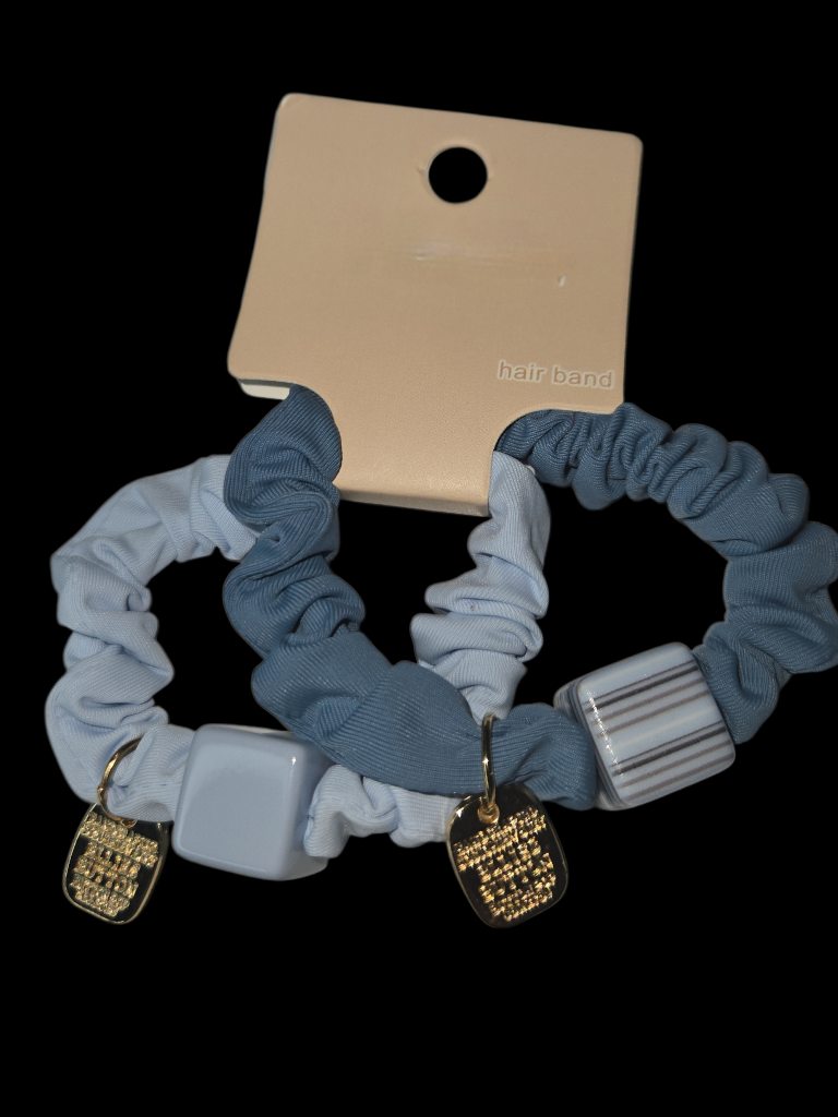 Anti-Breakage Charm Scrunchies | Decorative Fabric Hair Ties AU
