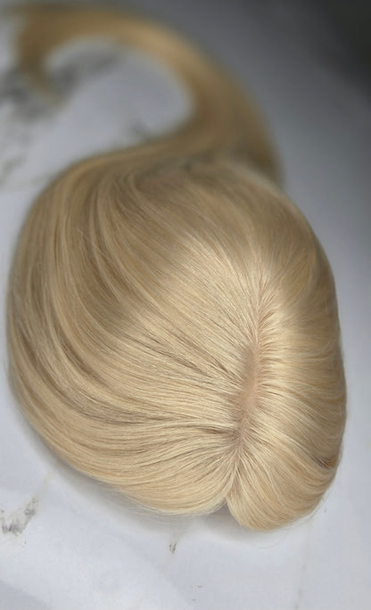 Silk Base Human Hair Topper Perth | Clip-In & Mesh System | Elite Hair Australia