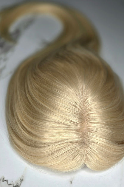 Silk Base Human Hair Topper Perth | Clip-In & Mesh System | Elite Hair Australia