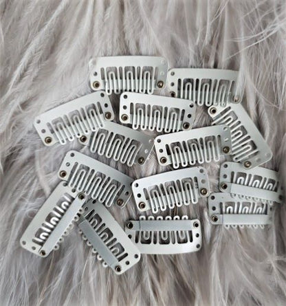 Hair Extension Clips - 10 Pieces