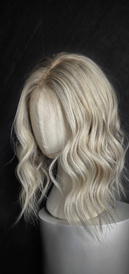 Blair | Natural Beige Blonde Root Shadow Glueless Wig