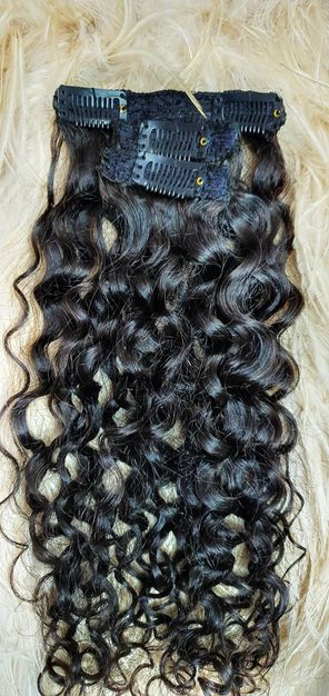 Italian Wave clip in hair Extensions