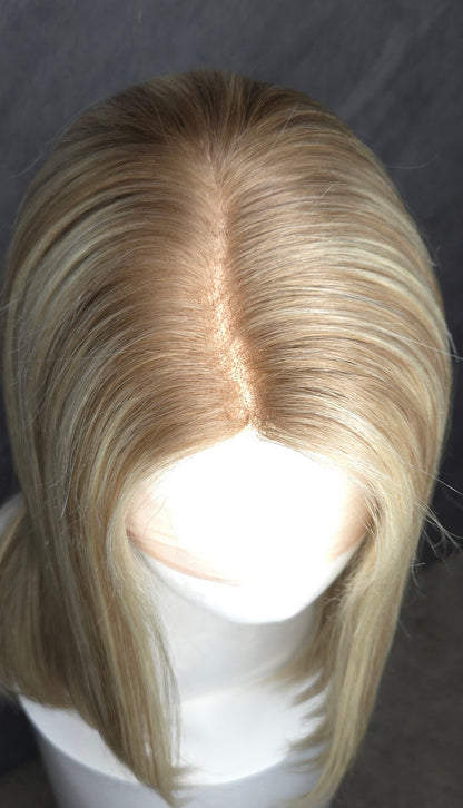 Soleil de Soie | 20" Sun-Kissed Blonde European Silk Wig | Perth & Australia