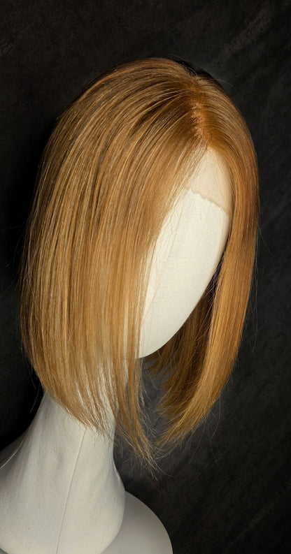 Anastasia | Seamless Silk Top Natural Copper Virgin Hair Wig