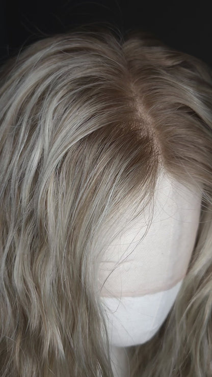 L'Ondulation | 20" Layered Natural Wave European Silk Wig | Perth & Australia