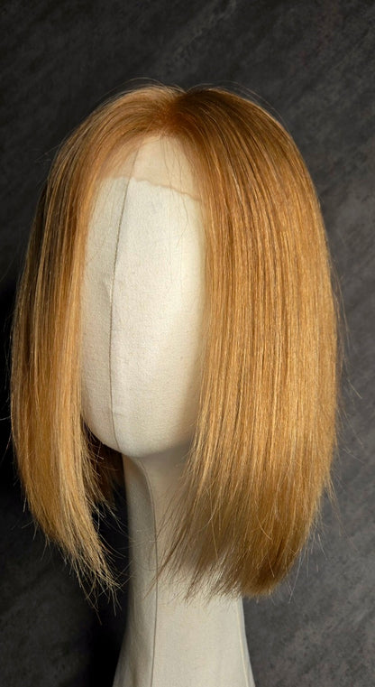 Anastasia | Seamless Silk Top Natural Copper Virgin Hair Wig