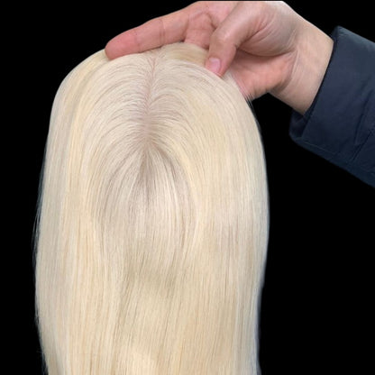 Silk Base Human Hair Topper Perth | Clip-In & Mesh System | Elite Hair Australia